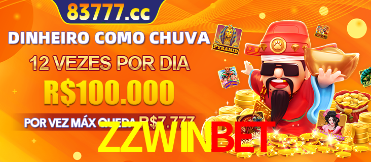 Banner do programa de recompensas Recomende para amigos do ZZWINBET, detalhando os bônus por convidar amigos, com prêmios que chegam a R$288.888.